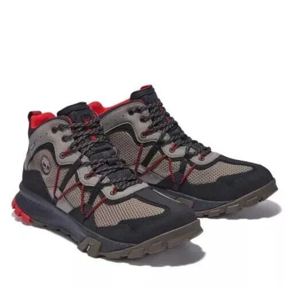 *SALE*  Timberland Men\'s Garrison Trial Mid Fabric Boots Gray 2933 main image 5